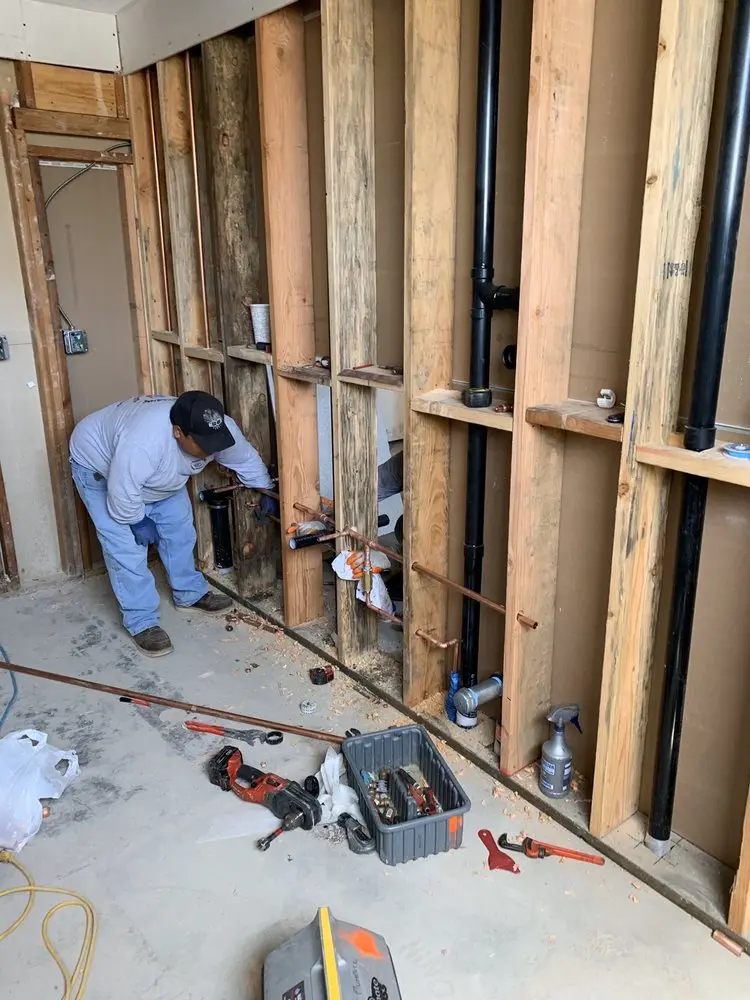 Commercial rough-in plumbing for Commercial Plumbing in Wilmington